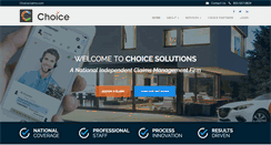 Desktop Screenshot of choiceclaims.com